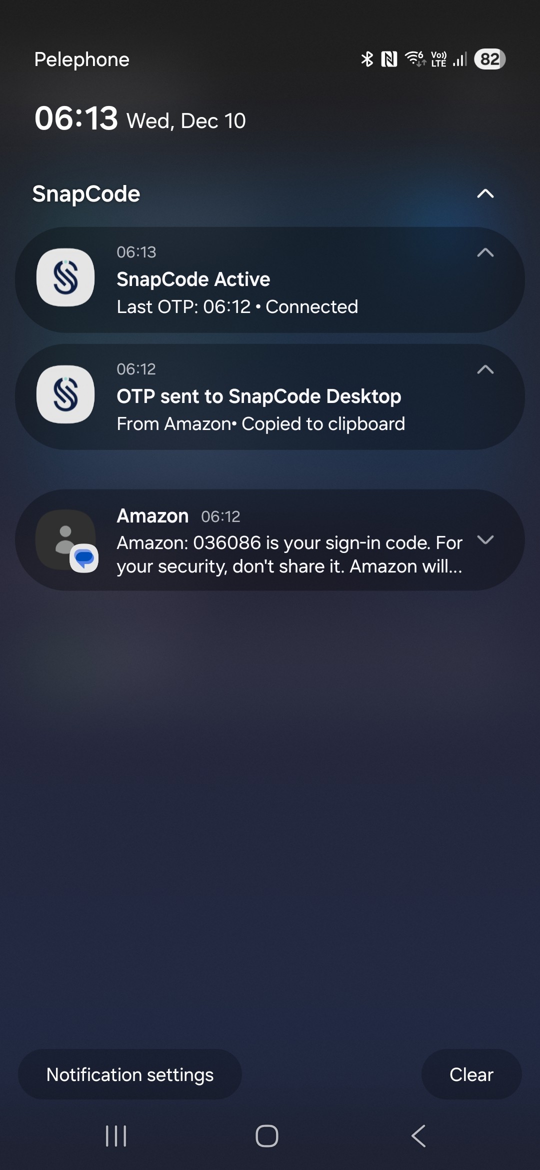 SnapCode Android app screenshot 9